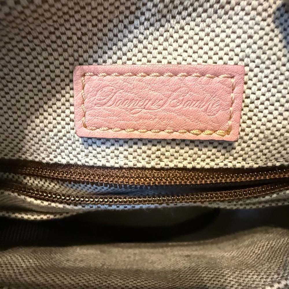 Dooney & Bourke Light Pink Leather Crossbody Bag - Picture 9 of 12